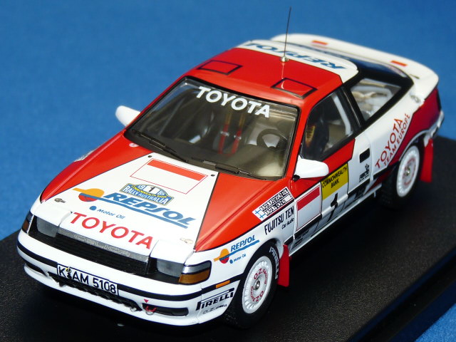 hpi-racing 1/43 トヨタ セリカ GT-Four 1989 オーストラリア No.1