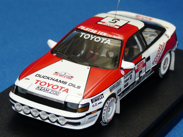 hpi-racing 1/43 トヨタ セリカ GT-Four 1988 ツール・ド・コルス No.5