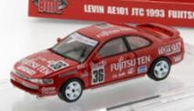 ★予約品★ BM Creations 1/64 トヨタ カローラ LEVIN (AE101) Gr.A Fujitsu Ten TOM'S 1992 JTCC No.36