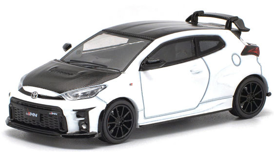★予約品★ WorksModel 1/64 トヨタ GRMN Yaris （ホワイト）