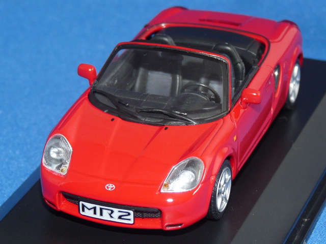 ミニチャンプス製 （ディーラー特注） 1/43 トヨタ MR2 (MRS) 2003-2007 （レッド）