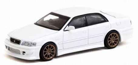 ターマック 1/64 VERTEX トヨタ チェイサー (JZX100) （ホワイトメタ）