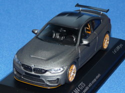 ミニチャンプス 1/43 BMW M4 GTS 2016 （マットグレー/オレンジホイール）