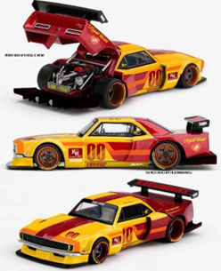 ★予約品★ MiniGT 1/64 シボレー カマロ Kaido Racing Team V1 (RHD)