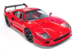 京商 1/18 フェラーリ F40 ライトウェイト LM ウイング （レッド）