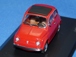 ミニチャンプス 1/43 フィアット 500 1965 （レッド）