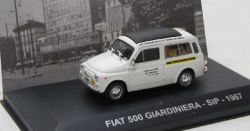 Altaya 1/43 フィアット 500 ジャルディニエーラ トランスポーター 1967 （ホワイト）