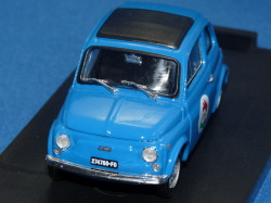 ブルム 1/43 フィアット 500R ”Polli Amadori” 1972 （ブルー）