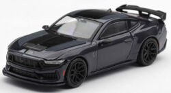 ★予約品★ MiniGT 1/64 フォード マスタング ダークホース （ブルーエンバー） （ハンドル2種）