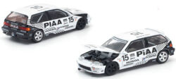 ★予約品★ PopRace 1/64 ホンダ シビック (EF9) JTC 1991 InterTEC No.15