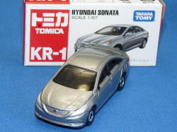 韓国トミカ 1/67 ヒュンダイ ソナタ （グレー）