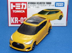 韓国トミカ 1/60 ヒュンダイ ヴェロスター ターボ （黄）