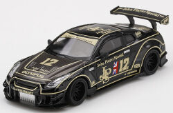 MiniGT 1/64 LB☆WORKS ニッサン GT-R (R35) Type 2 RearWing Ver.3 JPS (RHD)