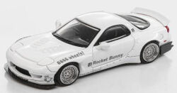 ★予約品★ ModelModel 1/64 マツダ RX-7 (FD3S) Rocket Bunny （ホワイト）