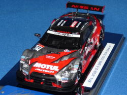 エブロ 1/43 モチュール オーテック GT-R SGT500 2014 チャンピオンカー No.23