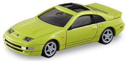 トミカ （トミカプレミアム 09） 1/60 ニッサン フェアレディ Z 300ZX Twin Turbo （薄緑）