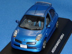 京商 （Ｊコレクション・アド特注） 1/43 ニッサン マーチ 15SR-A （ブルー）