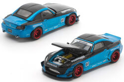 ★予約品★ PopRace 1/64 PANDEM S2000 （ブルーメタ）