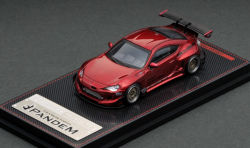 イグニッション 1/64 PANDEM トヨタ 86 V3 （レッドメタ）