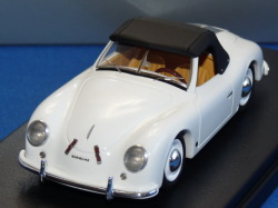 ルックスマート製 （ディーラー特注） 1/43 ポルシェ 356 アメリカ ロードスター 1952 （ホワイト）