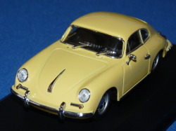 マキシチャンプス 1/43 ポルシェ 356 B クーペ 1961 （イエロー）