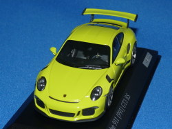 ミニチャンプス製 （car.tima 特注） 1/43 ポルシェ 911 (991) GT3 RS （ライトグリーン） 限定300台