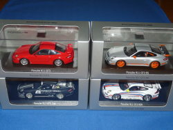 ★特価品★ ミニチャンプス製 （ディーラー特注） 1/43 ポルシェ デザイン ドライバーズ セレクション GT3 Set （4台セット）