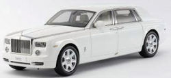 京商 1/18 ロールスロイス ファントム Extended Wheel Base （イングリッシュホワイト）