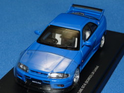 京商 1/43 ニッサン スカイライン GT-R (BCNR33) LM リミテッド （チャンピオンブルー）