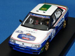 ミラージュ 1/43 スバル レガシィ RS 1991 RACラリー No.11