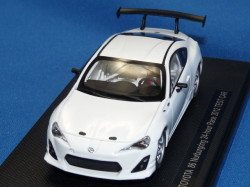 エブロ 1/43 トヨタ 86 2012 24h ニュル テストカー （ホワイト）