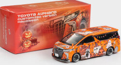 ★予約品★ ModelModel 1/64 トヨタ アルファード Customized Version （ハロウィン）
