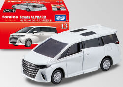 トミカ （トミカプレミアム 43） 1/65 トヨタ アルファード 発売記念仕様 （白）