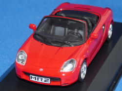 ミニチャンプス製 （ディーラー特注） 1/43 トヨタ MR2 (MRS) 2003-2007 （レッド）