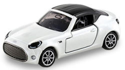 トミカ （トミカプレミアム 14） 1/60 トヨタ S-FR （白/黒）