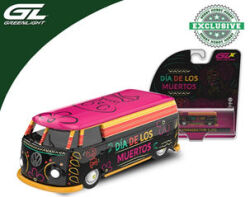 ★予約品★ グリーンライト 1/64 VW Type II PanelVan 2026 Dia de los Muertos
