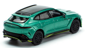 ミニカー マーチン グリーン 1/43 PopRace 1/64 アストンマーチン DBX （レーシンググリーン）