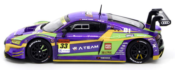 PopRace 1/64 アウディ R8 LMS エヴァ RT 初号機 X Works R8 Super GT