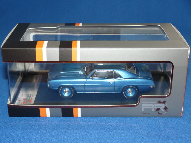 プレミアムX 1/43 シボレー カマロ 1969 （ブルー）