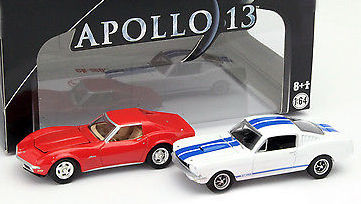 グリーンライト （アポロ 13）1/64 シボレー コルベット 427 ＆ GT350
