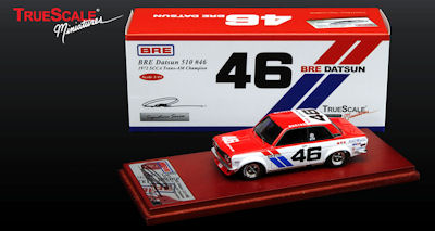 トゥルースケール 1/43 BRE ダットサン 510 1972 SCCA Trans-AM