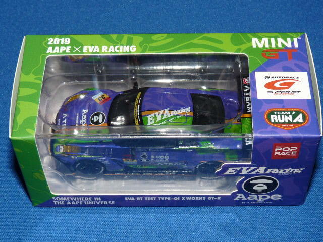MiniGT （EVA Racing 特注） 1/64 エヴァ RT TEST TYPE-01 X WORKS GT