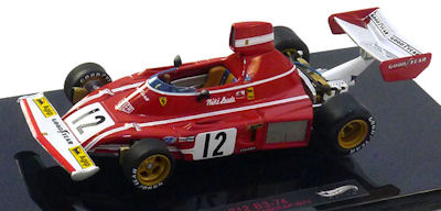 マテル （エリートシリーズ） 1/43 フェラーリ 312B3 1974 フランスGP
