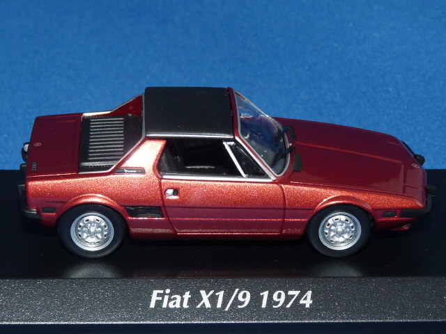 マキシチャンプス 1/43 フィアット X1/9 1974 （レッド）