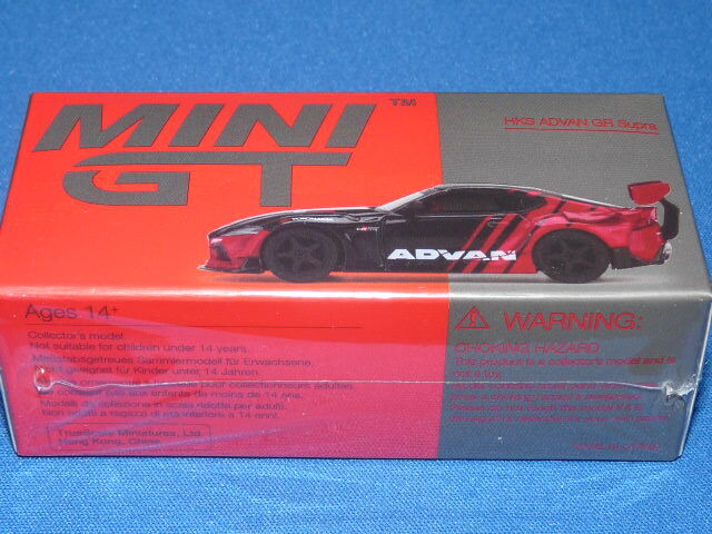 MINI GT 206 HKS ADVAN GR スープラ 1/64 MINI GT 206 toysrus HKS ADVAN GR Supra | eBay