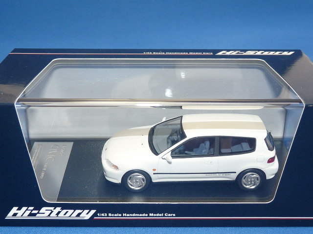 Hi-Story Honda シビックSIR-Ⅱ　1/43 ハイストーリー 1/43 ホンダ シビック SiR-II 1991 （フロスト