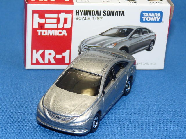 韓国トミカ 1/67 ヒュンダイ ソナタ （グレー）