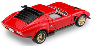 トミカ （トミカプレミアム 05） 1/61 ランボルギーニ イオタ SVR （赤）