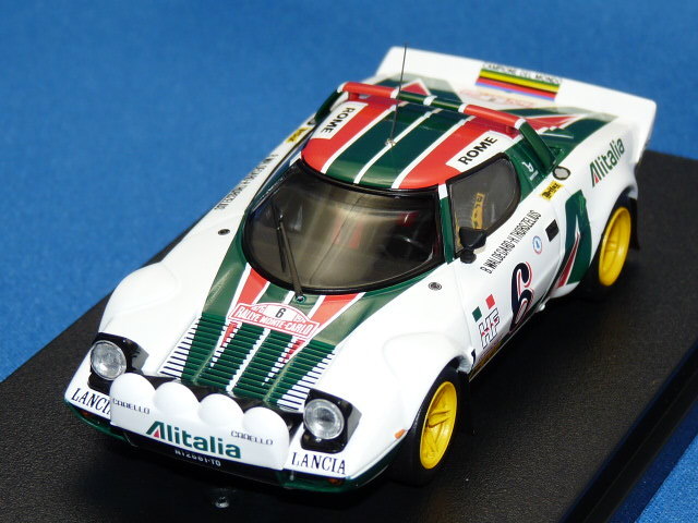 hpi-racing 1/43 ランチア ストラトス HF 1976 モンテカルロ No.6