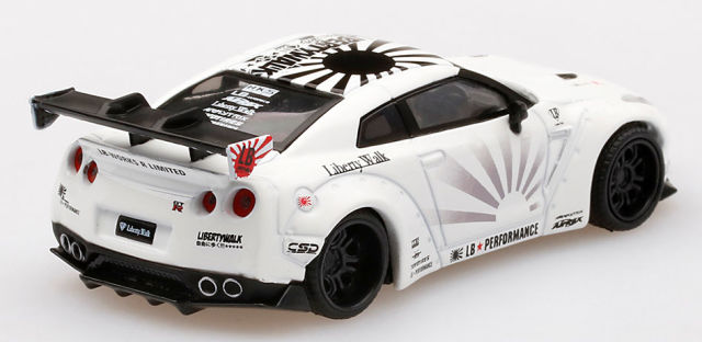 MiniGT 1/64 LB☆WORKS ニッサン GT-R (R35) Type 1 RearWing Ver.1+2